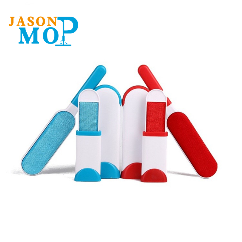 Jason Removers de cheveux pour animaux de compagnie réutilisable pour l'entraîneur double face à brosse élimine le dissolvant manuel à fourrure d'animal de compagnie