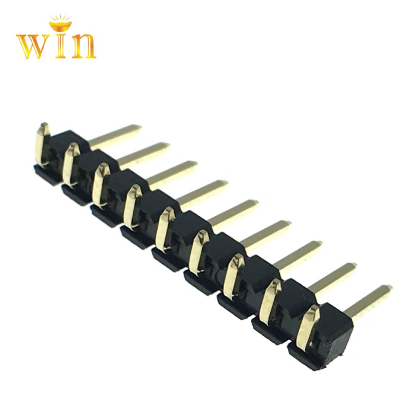 2.54mm Pitch 9P Rail Pin en-tête
