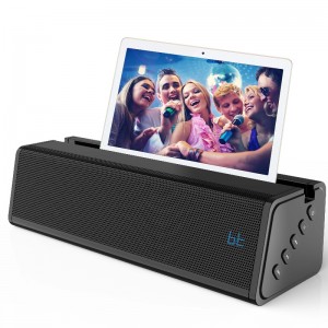 FB-KP722 MINI Bluetooth Soundbar Haut-parleur de la barre de son avec une fonction de karaoké