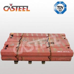 Hazemag 1022 Pièces de concasseur d\'impact, barre de soufflage