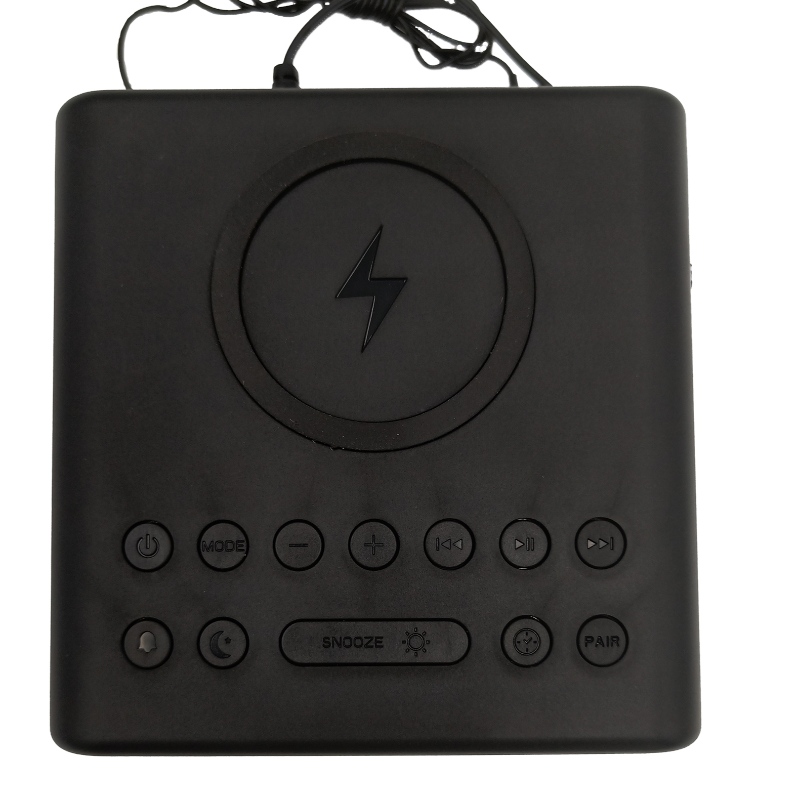 Radio d'horloge Bluetooth FB-CR01 avec chargeur sans fil QI