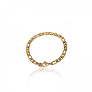 Bracelet de mode européen et américain/STAlless acier doré plaqué or