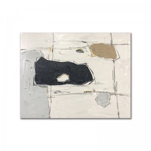 Salon peinture murale de haute qualité décoration murale à la main peinture à l\'huile abstraite