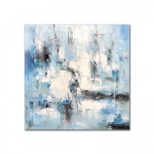 Tableau Decoratif 100 Main Main Artwork Wall Abstrait Encadré Acrylique Décoration Toile Peinture à l\'huile pour chambre à coucher
