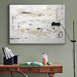 Vente en gros à la main de grande taille suspendue peinture abstraite peinture à l\'huile moderne décoration de salon