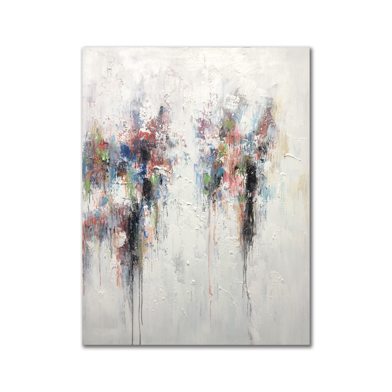 Peinture à l'huile Toile à la main Toile Art Acrylique Abstrait Moderne Accueil Décoration Mur Art