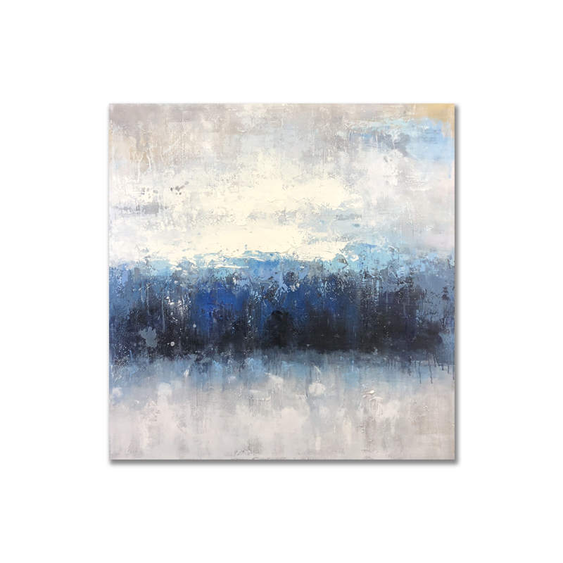 Vente chaude Costom Costom Peinture Acrylique peinture Acrylique Decor Factory Vente directe Abstrait Artwork Huile de toile pour salon