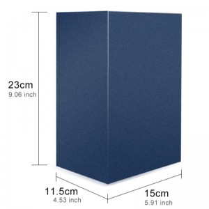 Urnes de crémation en métal bleu