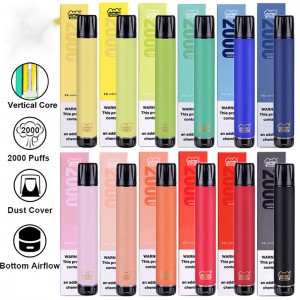 Authentic Vapen Macro 2000 Puffs Visable Vape Vape avec bobine verticale PLUS XXL XTRA Extra Flex Vaporisateur Pré-rempli BARS E CIGS Vaporisateurs