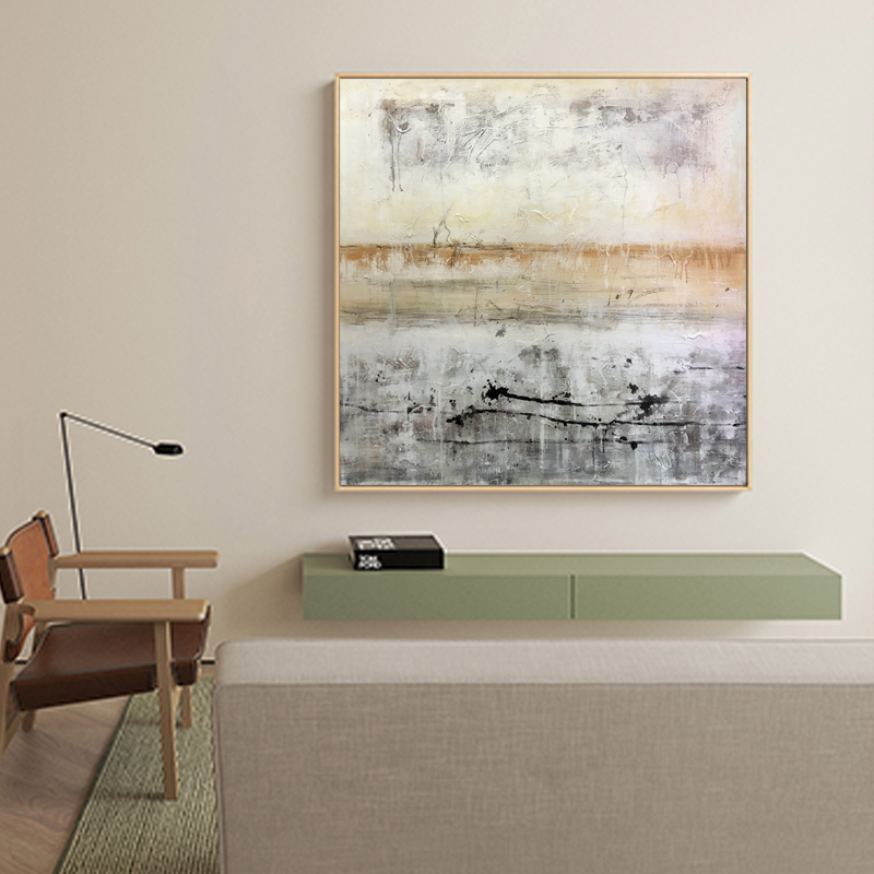 100% à la main de haute qualité décoration murale de grande qualité Toile d'art peinture à l'huile abstraite Autres peintures de la chambre à coucher