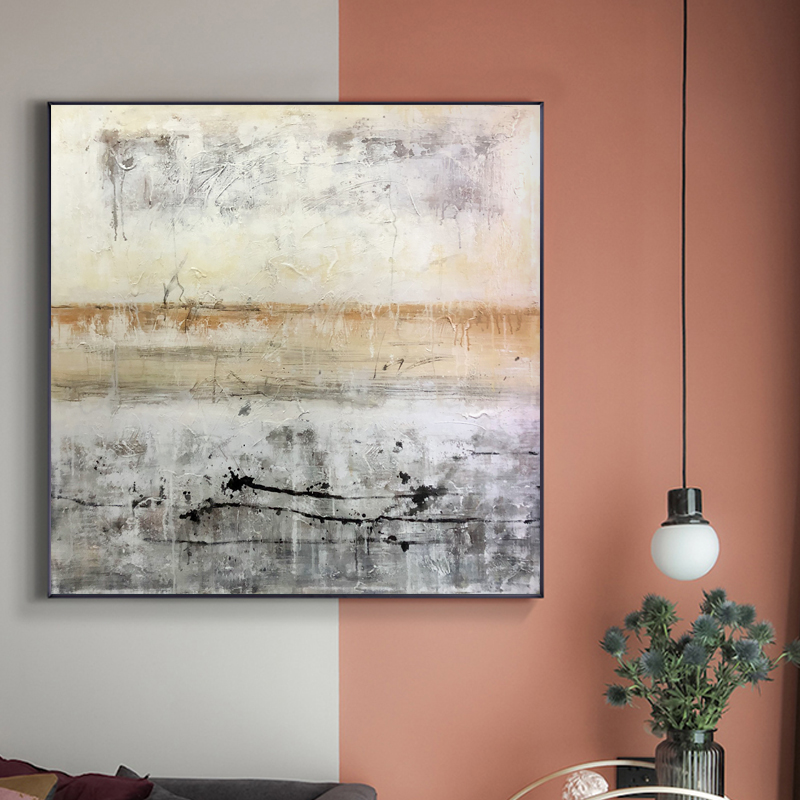 100% à la main de haute qualité décoration murale de grande qualité Toile d'art peinture à l'huile abstraite Autres peintures de la chambre à coucher