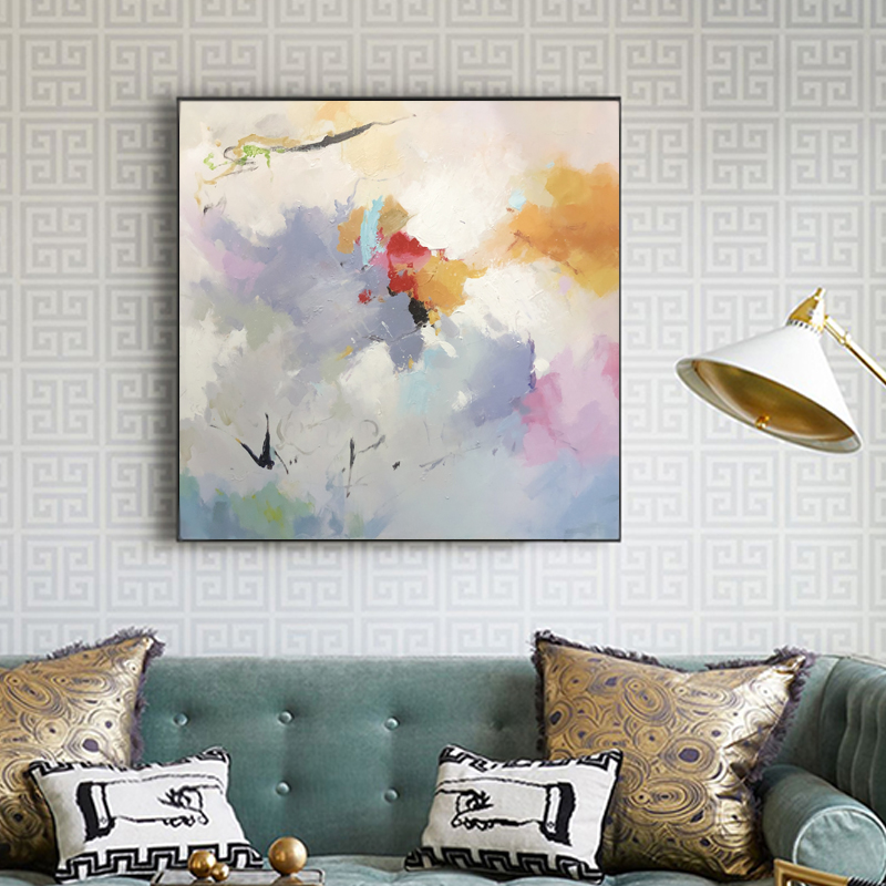 Vente en gros de haute qualité peinture à l'huile peinture à l'huile de peinture d'huile abstraite sur toile