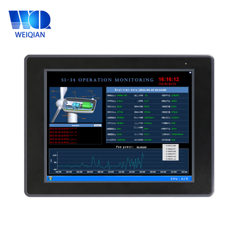 10.4 pouces Wince Panneau industriel PC Tablettes d'ordinateur médical RISC V Board RISC V Ordinateur de conseil