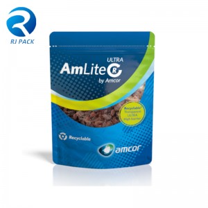 Haute barrière Eco Recyclable Stand Up Pouch pour l\'emballage alimentaire ounon alimentaire avec fermeture à glissière