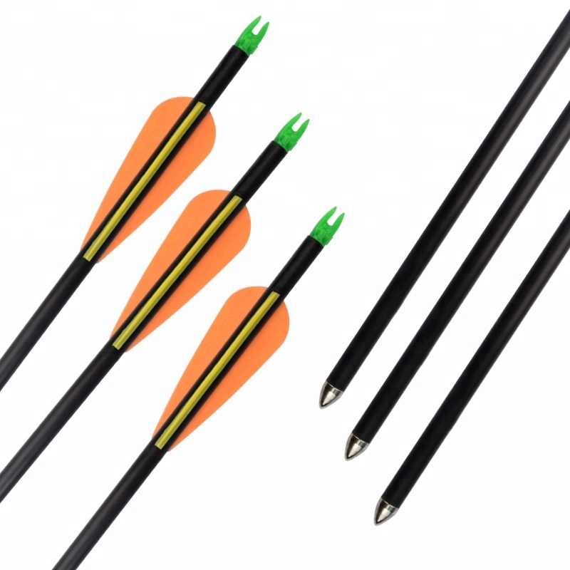 Elong extérieur 111414 30inch ID6MM Fibre de verre arbre arbre pour le tir à la tierie