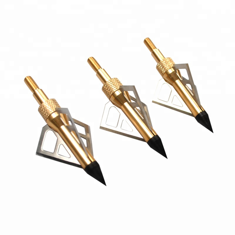 NIKA Tir à l'arc 151008 Tir à l'arrow Arrow Point Hunting Steel Arrow Broadhead