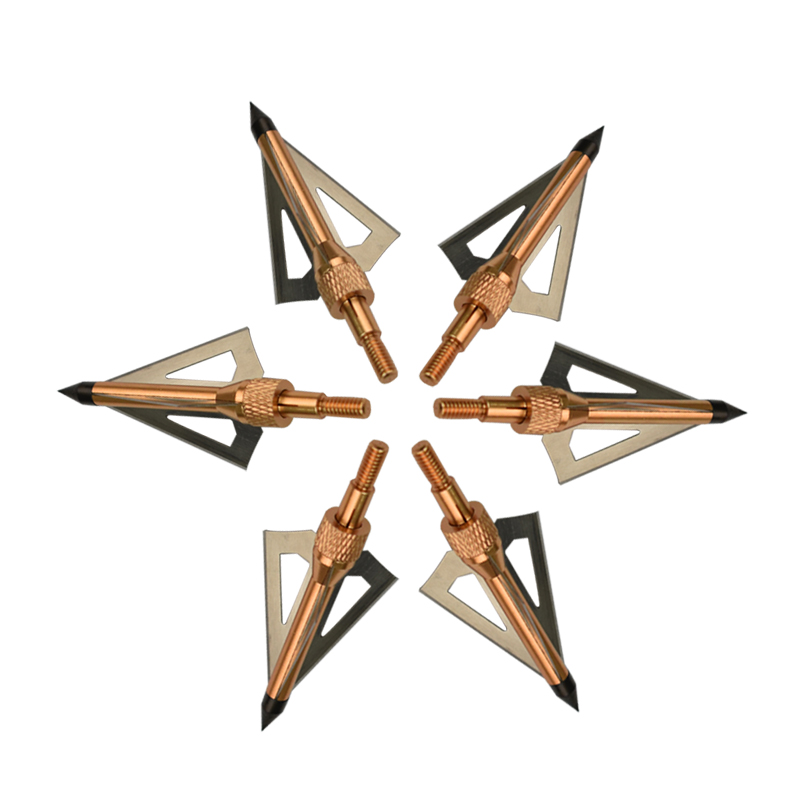 NIKA Tir à l'arc 151008 Tir à l'arrow Arrow Point Hunting Steel Arrow Broadhead