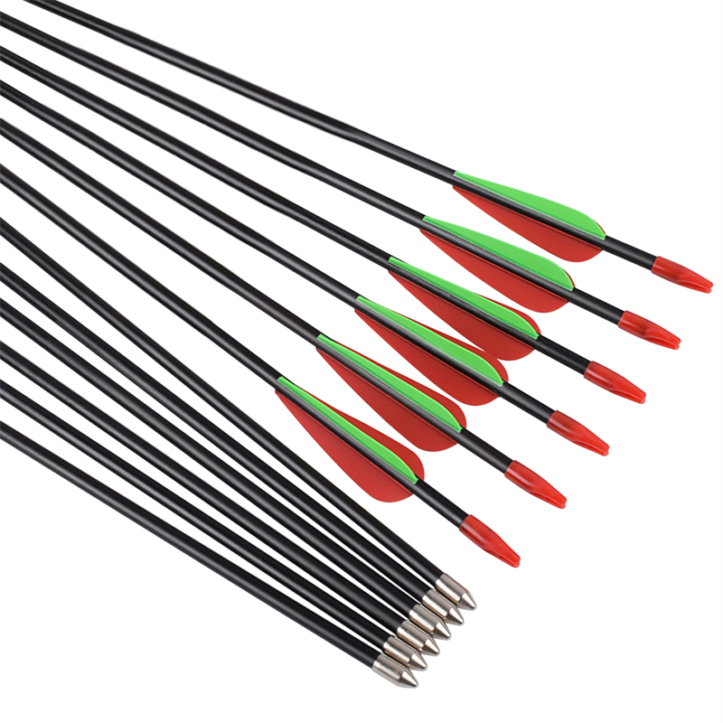 Elong extérieur 114478 id5mm 28inch fibre de verre arrow Streamline VANAGE TPU pour le tir à l'arc en suotage