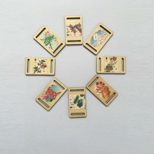 Petite carte en bois