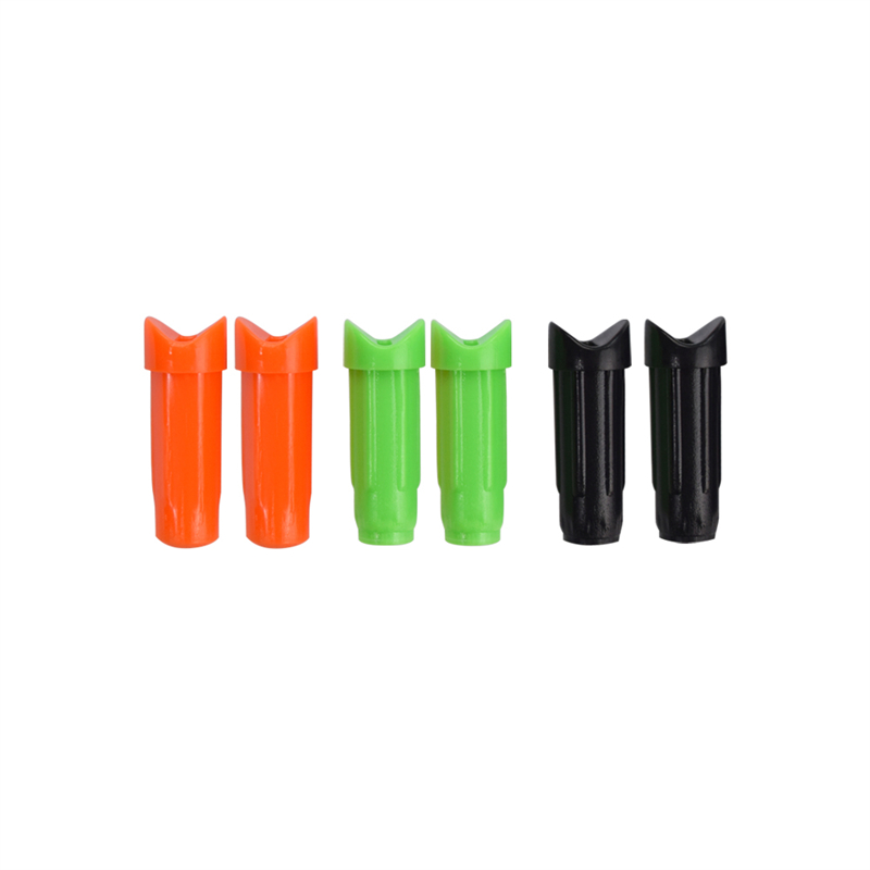 Nika Tir à l'arc 142219 ID 7.6mm Flèche en plastique NOCHER pour tir à l'arc arbalète Tir de tir