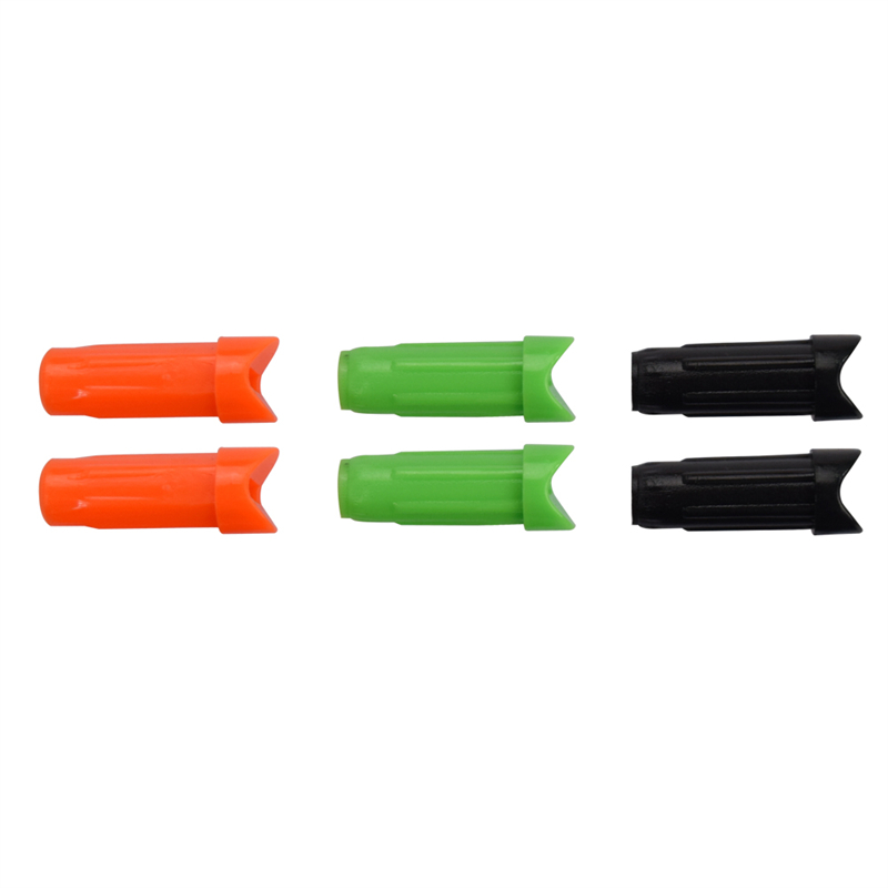 Nika Tir à l'arc 142219 ID 7.6mm Flèche en plastique NOCHER pour tir à l'arc arbalète Tir de tir