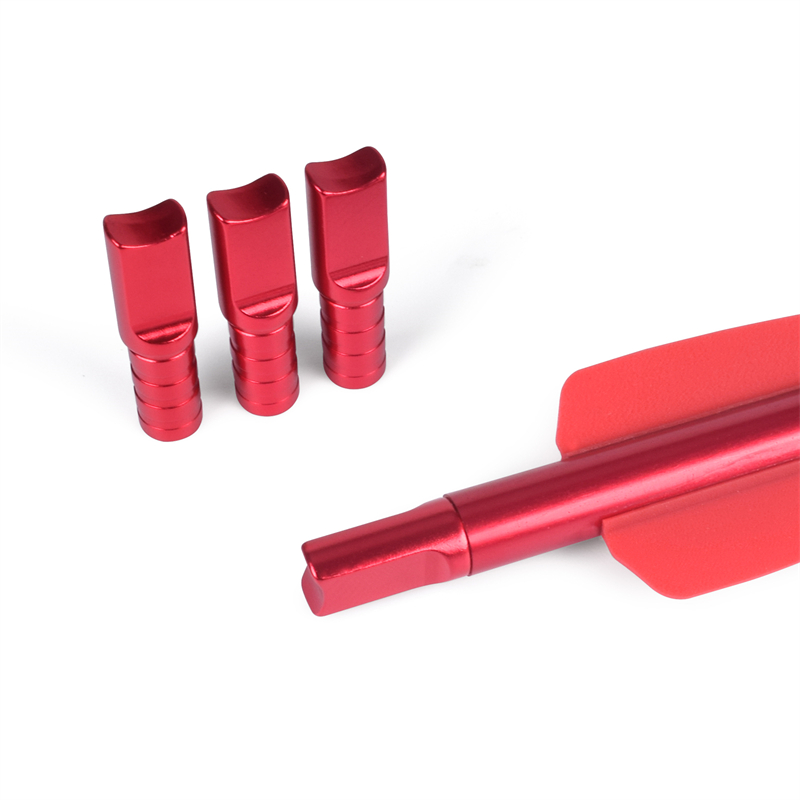 R9 EK Archery Insertion d'aluminium arrow Nocks pour arbalète arbalète Arrow Chasse