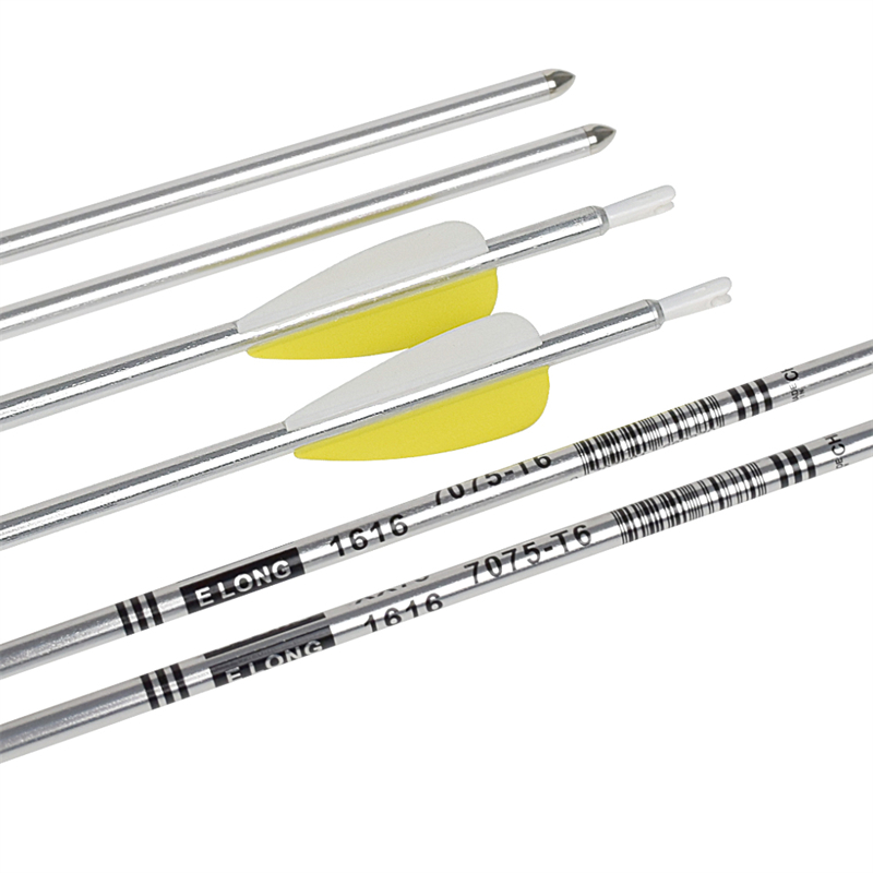 Elong extérieur 114207 30inch SP970 aluminium arrow Argent Couleur de tir à l'arc extérieur