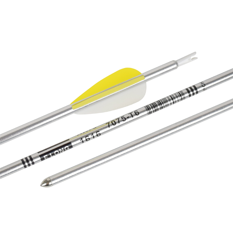 Elong extérieur 114207 30inch SP970 aluminium arrow Argent Couleur de tir à l'arc extérieur