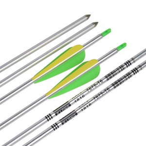 Elong extérieur 116062 30inch sp650 aluminium flèche couleur argent pour tir à la tierie