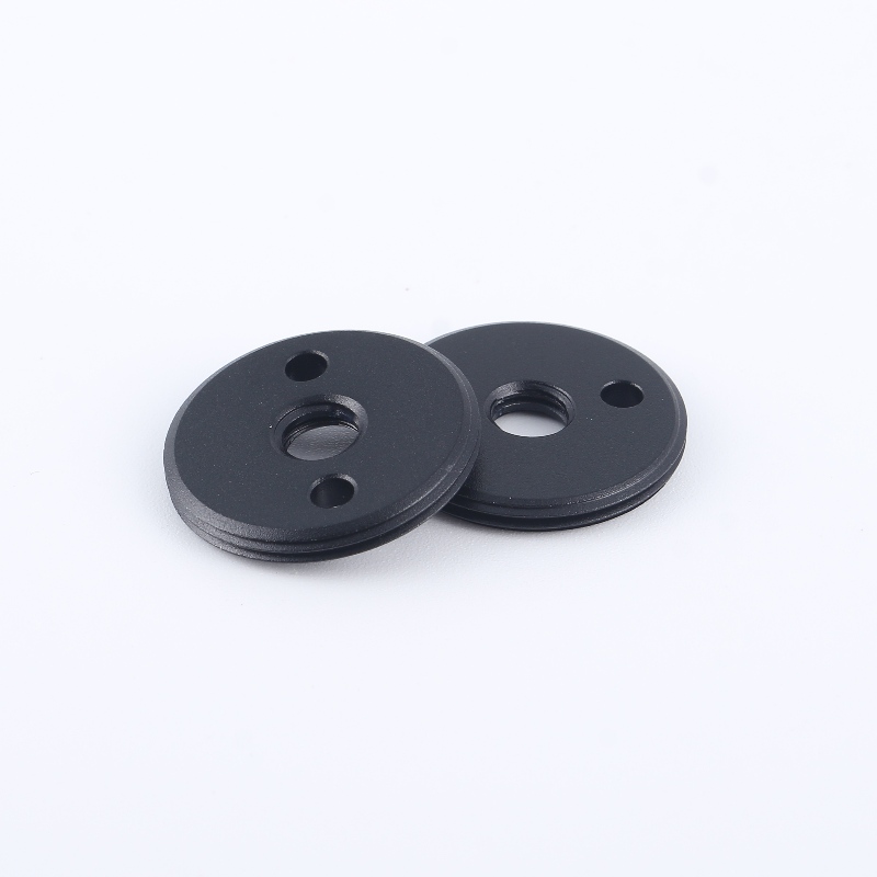 Pièces de couverture à vis en acier inoxydable personnalisée Prix pas cher Prix Pom STANDOFT STREPER OEM Couvercle de vis à filetage en plastiquenoir