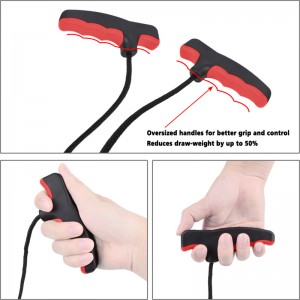 NIKA Tir à l\'arc 454002-06 Essence de la corde à double poignée de la corde Essence Cocker Cocker Cocking Cocking String Outil