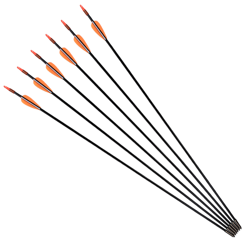 Elong Extérieur 113179 26Inch ID4MM Fibre de verre arroducture Tir à l'arc de tir à l'arc