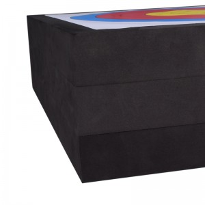 410006 Tir à l\'arc cible Eva mousse cible arrow cible carré mobile ciblage arrow arrow Cible de pratique cible