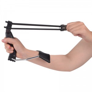 Elong Extérieur 3100g8-03 Professional Slingshot Ensemble, chasse en plein air Sling Shot avec catapulte à grande vitesse pour adulte et enfants