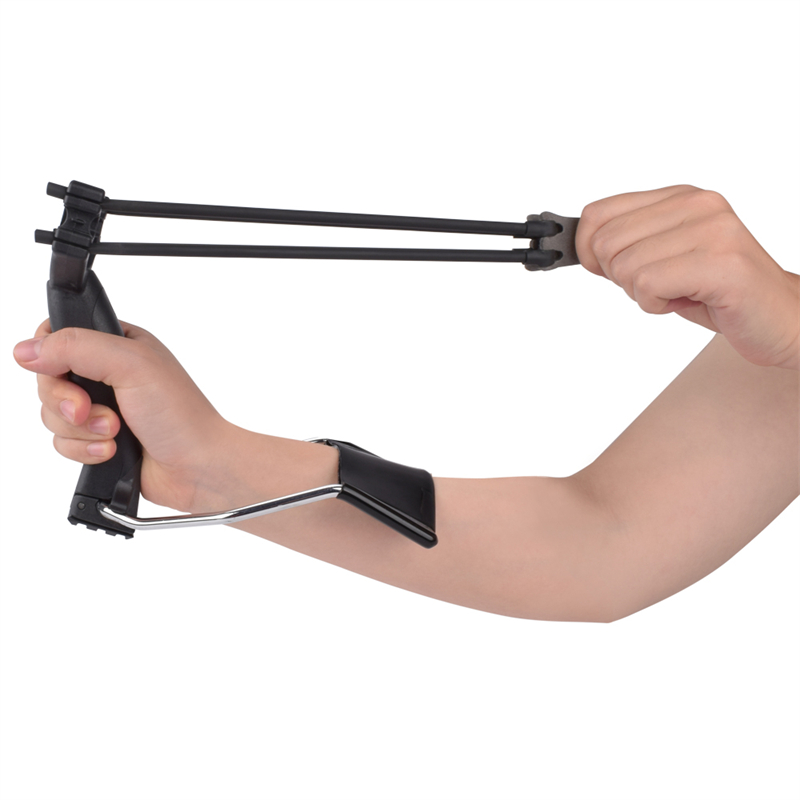 Elong Extérieur 3100g8-03 Professional Slingshot Ensemble, chasse en plein air Sling Shot avec catapulte à grande vitesse pour adulte et enfants