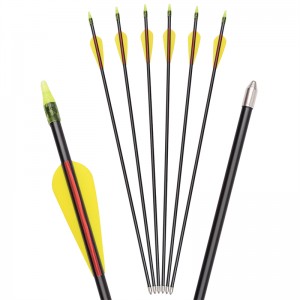 Elong extérieur 115549 26inch id5mm fibre de verre arrow arrow flèche de tir à l\'arc