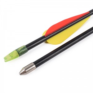 Elong extérieur 115549 26inch id5mm fibre de verre arrow arrow flèche de tir à l\'arc