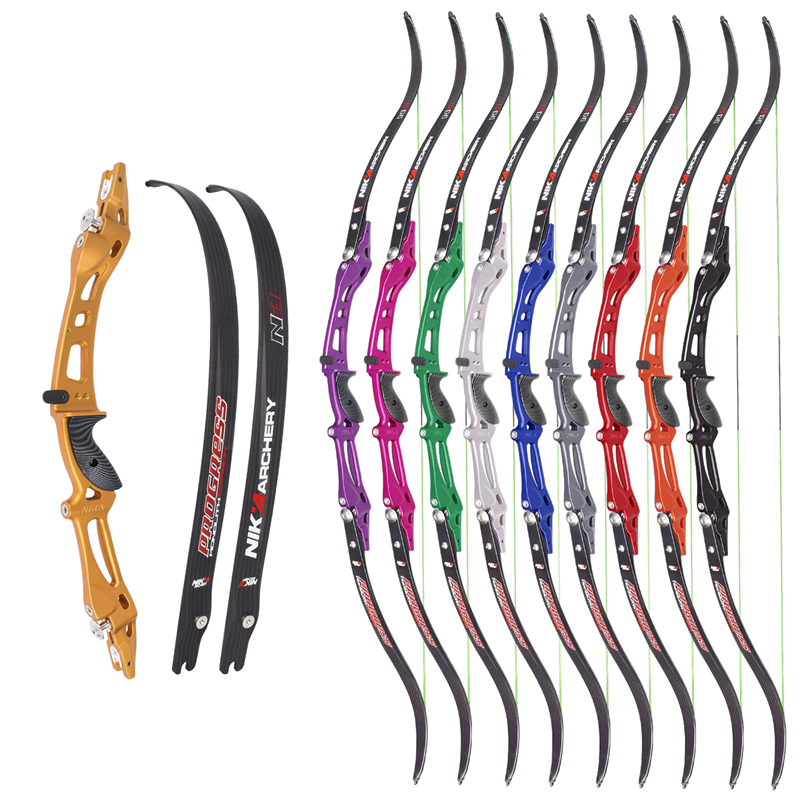 Nika Archery ET-8 68inch Recurve Bow pour le tir cible Archer