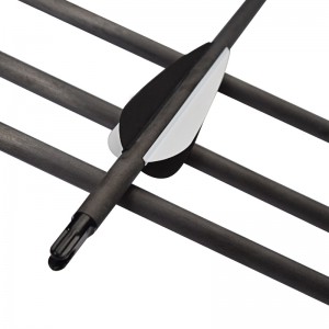 Elong Outdoor 110015-TAC ID7.62mm Fibre de carbone Arrow Pratique de tir de tir à l\'arc