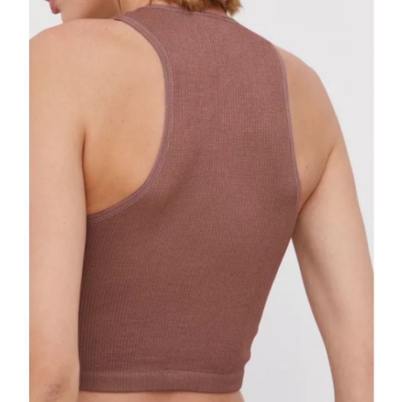 Costume sportif de jersey à tricoter élastique sans manches