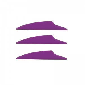 NIKA Tir à l\'arc 170019 2.5inch Dolphin TPU Vane pour le tir à l\'arc de toutes sortes de fusillades arrow