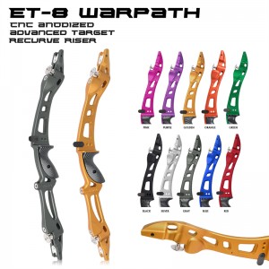 Nika Archerie 221006 25inch ILF 6061 Rison de tir à l\'arc en aluminium pour le tir de la cible à arc réapprovisié