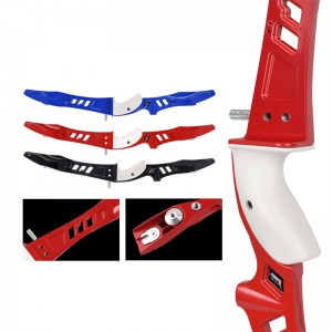 Nika Archery 220095 25inch ILF RH Recurve Bow Riser pour le tir à l\'arc en plein air