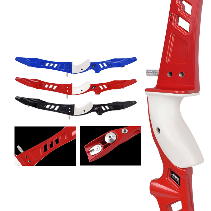 Nika Archery 220095 25inch ILF RH Recurve Bow Riser pour le tir à l'arc en plein air