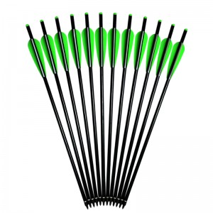 Elong Outdoor 114225 Boulons d\'arbalète en aluminium de 20 pouces, aubes en TPU, équipement de chasse au tir à l\'arc