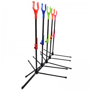 NIKA Tir à l\'arc 46ST01 250Gram Porte-arcs réglable portable pour le tir à l\'arc de récupération de tir à l\'arc