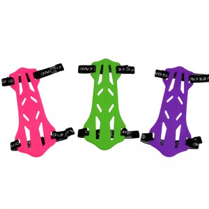 Elong Outdoor 44AG03 Haut-garde en caoutchouc doux double face à double face à l\'aide de flèches de tir à la tierie de prise de vue en plastique