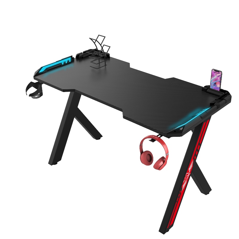 Table de jeu en forme de R