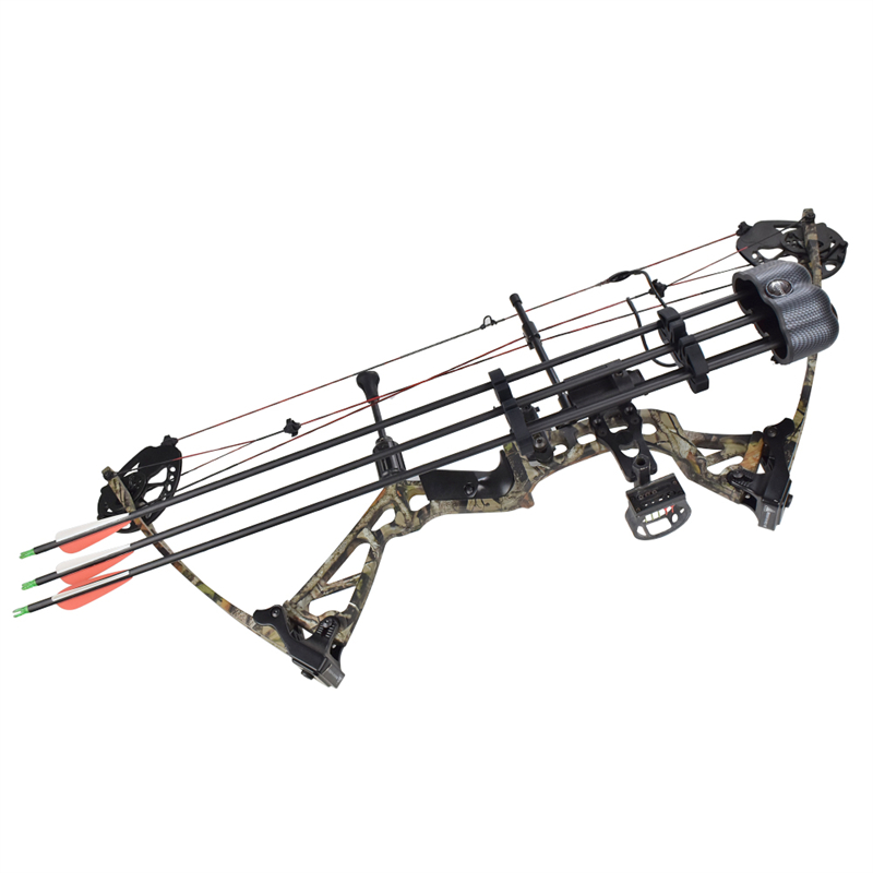 NIKA Tiry 430007 Accessoires de tir à l'arc 5 flèches Carquier simple pour la chasse à l'arbalète et à l'arc composé
