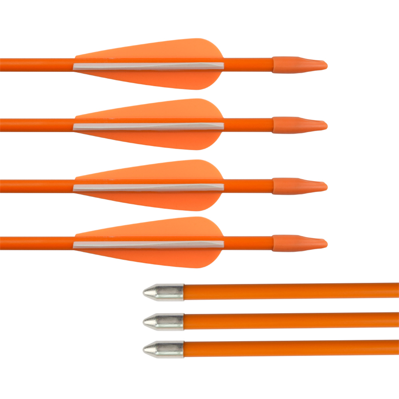 Elong extérieur 110103 fibre de verre arrow ID5mm 26Inch Tir à l'arc Tiron de la cible Flèches Récupe Tir à arc
